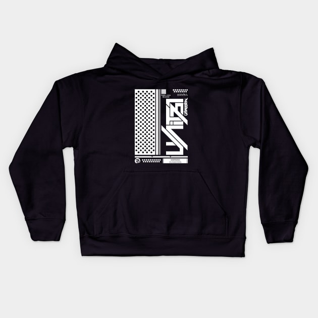 unit31-CAUTION Kids Hoodie by DAIMOTION